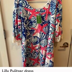 Lilly Pulitzer Dress HTF, rare, Harbor Tunic Dress, NWT, XL